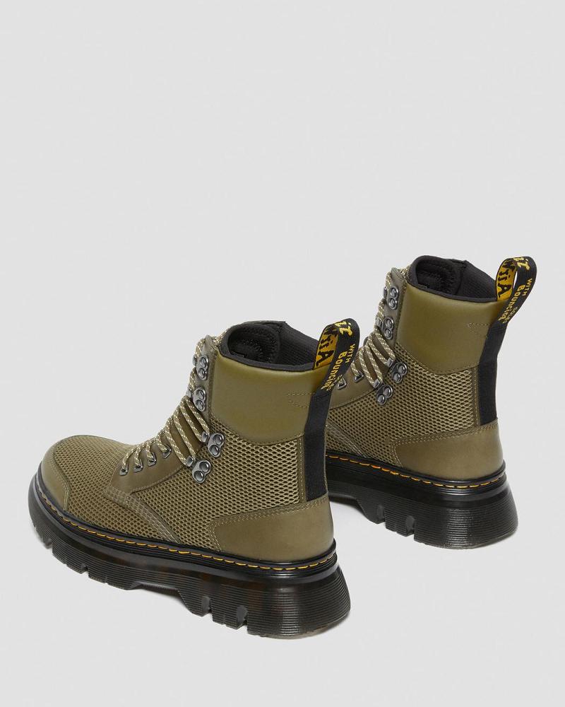 Dr Martens Tarik Neus Guard Utility Enkellaars Heren Olijfgroen | NL 353BEX